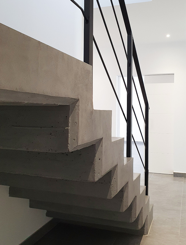 escalera obra nueva