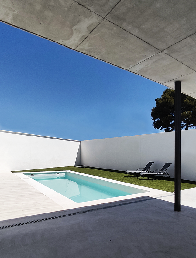 obra nueva casa de verano toledo psicina
