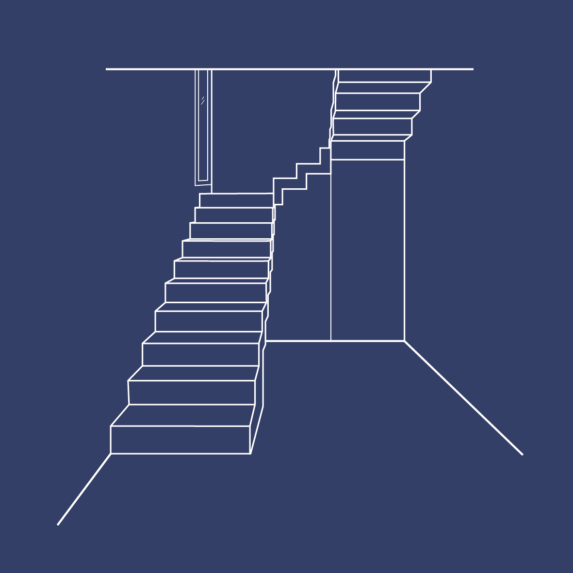 escaleras